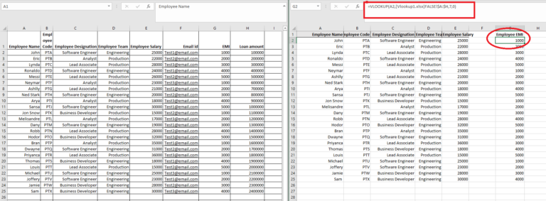 VLOOKUP On Two Different Excels TechBytes