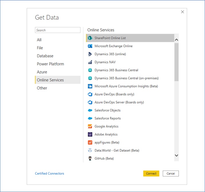 Relative Date Not Showing In Power BI Slicer Visualization