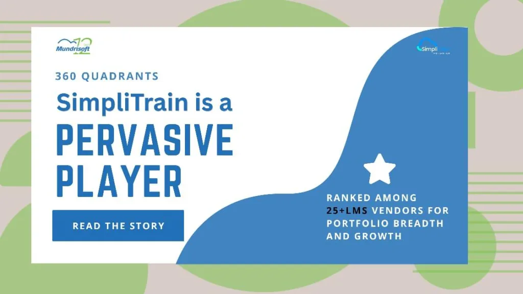 SimpliTrain Recognized as Pervasive Player 360Quadrants